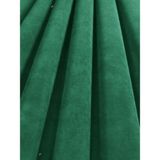 Demor Home 1/2 Sık Pile Çam Yeşili Kadife Dokulu Fon Perde|ütü Istemez|en Çok Satılan - 80 x 260 cm