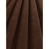 Demor Home 1/2 Sık Pile Çikolata Kahvesi Kadife Dokulu Fon Perde|ütü Istemez|en Çok Satılan - 80 x 250 cm