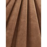 Demor Home 1/2 Sık Pile Kaju Rengi Kadife Dokulu Fon Perde|ütü Istemez|en Çok Satılan - 120 x 250 cm