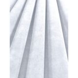 Demor Home 1/2 Sık Pile Kar Beyazı Kadife Dokulu Fon Perde|ütü Istemez|en Çok Satılan - 80 x 250 cm