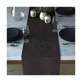Demor Home Kadife Dokulu Duman Grisi Runner - 40 x 140 cm