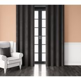 Demor Home Kadife Dokulu Ekstrafor Büzgülü Duman Grisi Tek Kanat 200x270 cm Fon Perde