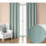 Demor Home Kadife Dokulu Ekstrafor Büzgülü Nil Yeşili Tek Kanat 300x250 cm Fon Perde