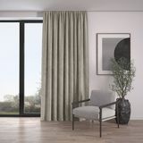 Demor Home Kadife Dokulu Ekstrafor Büzgülü Sis Bulutu Rengi Tek Kanat 150x250 cm Fon Perde