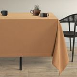 Demor Home Kadife Dokulu Kaju Rengi Masa Örtüsü - 150 x 220 cm