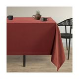 Demor Home Kadife Dokulu Kiremit Rengi Masa Örtüsü - 130 x 170 cm