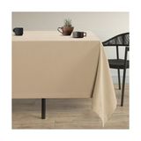DEMOR HOME Kadife Dokulu Kum Beji Dertsiz Masa Örtüsü - 150 x 260 cm
