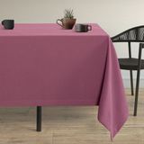 Demor Home Kadife Dokulu Lavanta Pembesi Masa Örtüsü - 130 x 130 cm