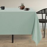 Demor Home Kadife Dokulu Nil Yeşili Masa Örtüsü - 130 x 170 cm