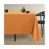 Demor Home Kadife Dokulu Portakal Rengi Masa Örtüsü - 130 x 170 cm
