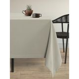 Demor Home Kadife Dokulu Sis Bulutu Rengi Dertsiz Masa Örtüsü, 130x130 cm, Polyester