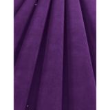 Demor Home Pileli Kadife Dokulu Fon Perde, 120 x 260 cm, Ametist
