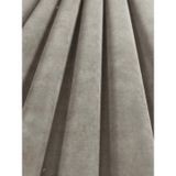 Demor Home Pileli Kadife Dokulu Fon Perde, 120x270 cm, Açık Gri