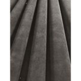 Demor Home Pileli Kadife Dokulu Fon Perde, 60x260 cm, Duman Grisi