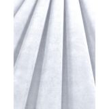 Demor Home Pileli Kadife Dokulu Fon Perde, 80x260 cm, Kar Beyazı