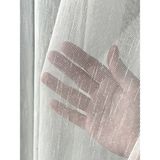 Demor Home Sık Şantuklu Tül Perde | Pilesiz Ekstraforlu | Her Odaya Uygun | En Çok Satan Model - Kırık Beyaz - 200 x 270 cm