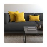 Demor Home Soft Series Acem Lale Sarısı Kırlent, Yastık Kılıfı - 45 x 45 cm - Acem Lalesi Sarısı