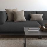 Demor Home Soft Series Açık Gri Kırlent, Yastık Kılıfı - 40 x 40 cm