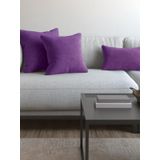 Demor Home Soft Series Ametist Rengi Kırlent, Yastık Kılıfı