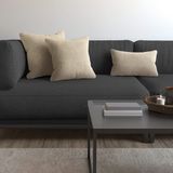 Demor Home Soft Series Ay Taşı Beji Kırlent, Yastık Kılıfı - 45 x 45 cm