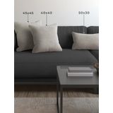 Demor Home Soft Series Badem Ezmesi Rengi Kırlent Kılıfı, 50x30 cm