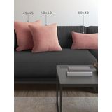 Demor Home Soft Series Bebek Pembesi Kırlent, Yastık Kılıfı