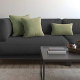 Demor Home Soft Series Çağla Yeşili Kırlent, Yastık Kılıfı - 40 x 40 cm
