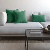 Demor Home Soft Series Çam Yeşili Kırlent, Yastık Kılıfı - 45 x 45 cm