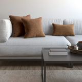 Demor Home Soft Series Çikolata Kahvesi Rengi Kırlent, Yastık Kılıfı - 40 x 40 cm