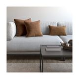 Demor Home Soft Series Çikolata Kahvesi Rengi Kirlent, Yastik Kilifi - 50 x 30 cm