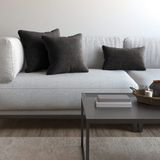 Demor Home Soft Series Duman Grisi Kırlent, Yastık Kılıfı - 45 x 45 cm