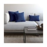 Demor Home Soft Series Gece Mavisi Kırlent, Yastık Kılıfı - 45 x 45 cm