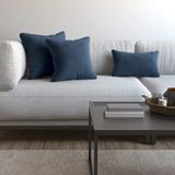 Demor Home Soft Series Güvercin Mavisi Kırlent, Yastık Kılıfı - 45 x 45 cm