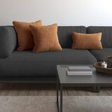Demor Home Soft Series Kaju Rengi Kırlent, Yastık Kılıfı - 45 x 45 cm
