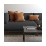 Demor Home Soft Series Kaju Rengi Kırlent, Yastık Kılıfı - 50 x 30 cm