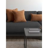 Demor Home Soft Series Kaju Rengi Kırlent, Yastık Kılıfı