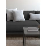 Demor Home Soft Series Kar Beyazı Kırlent, Yastık Kılıfı