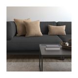 Demor Home Soft Series Kum Beji Kırlent Yastık Kılıfı - 40 x 40 cm