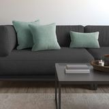 Demor Home Soft Series Nil Yeşili Kırlent, Yastık Kılıfı - 45 x 45 cm