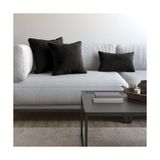 Demor Home Soft Series Panter Siyahı Kırlent, Yastık Kılıfı - 40 x 40 cm