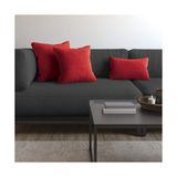 Demor Home Soft Series Saltanat Kırmızısı Kırlent, Yastık Kılıfı - 40 x 40 cm