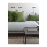 Demor Home Soft Series Tatlı Yeşil Kırlent, Yastık Kılıfı