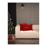 Demor Home Yılbaşı Konseptli Soft Series Saltanat Kırmızısı Kırlent, Yastık Kılıfı