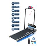 DEMPOWER 150KG Taşıma Kapasiteli, 12KM/H, Manuel Eğimli, Bluetoothlu, LCD Ekranlı Yürüyüş Ve Koşu Bandı