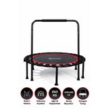 DEMPOWER 250 KG Taşıma Kapasiteli 130x125 cm Katlanabilir Destekli Trambolin