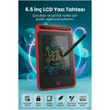 DEMPOWER 6.5 İnç Renkli LCD Yazı Tableti Çocuk Dijital Çizim Tahtası