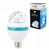 Dempower DP-269 Dönebilen Renkli LED Lamba ve Ampul 170-265V 3W Disko Tam Renkli