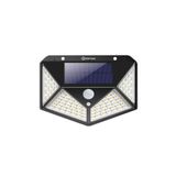 DEMPOWER Dp-71 100 Ledli Hareket Sensörlü Güneş Enerjisiyle Çalışan Su Geçirmez Duvar Lambası