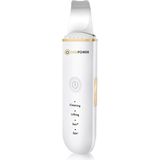 DEMPOWER Ultrasonic Scubber Siyah Nokta- Yüz Spatulası - Beyaz