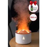 DEMPOWER Volkan Şekilli Aromaterapi Ve Hava Nemlendirici Buhar Makinesi (350 ML)